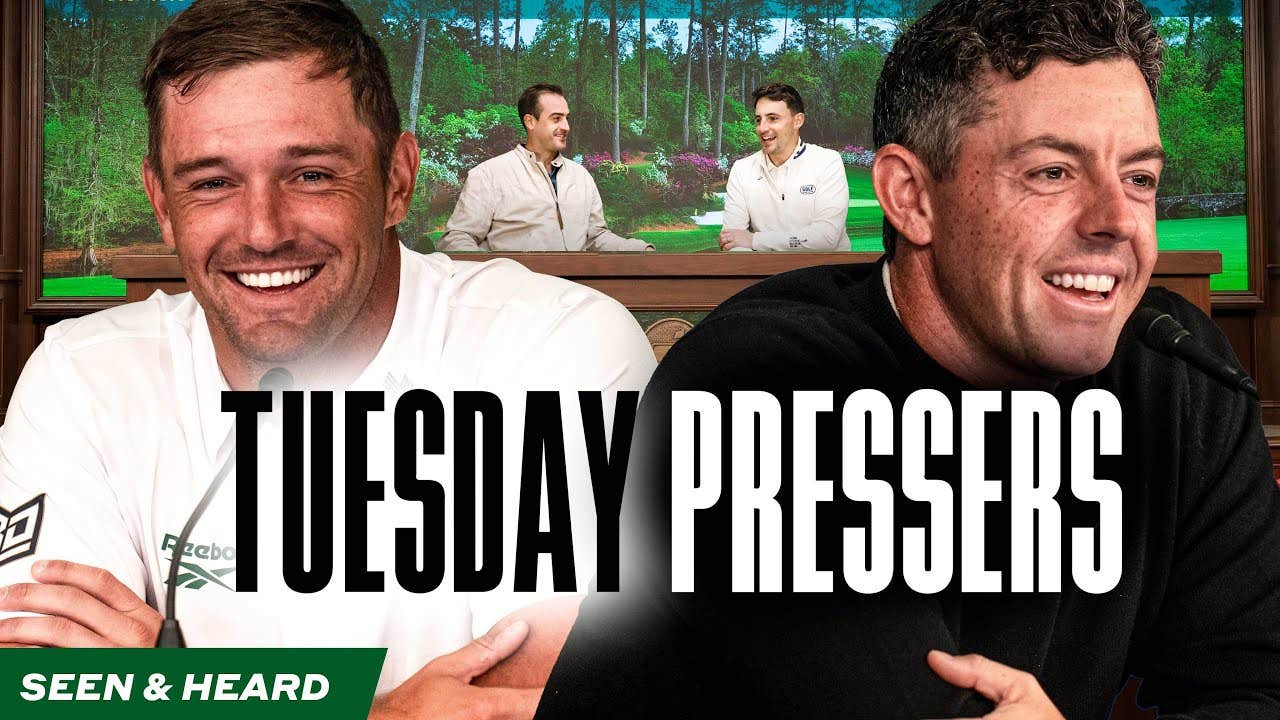 Best Masters Press Conference Moments: Rory, Bryson, Hovland, More
