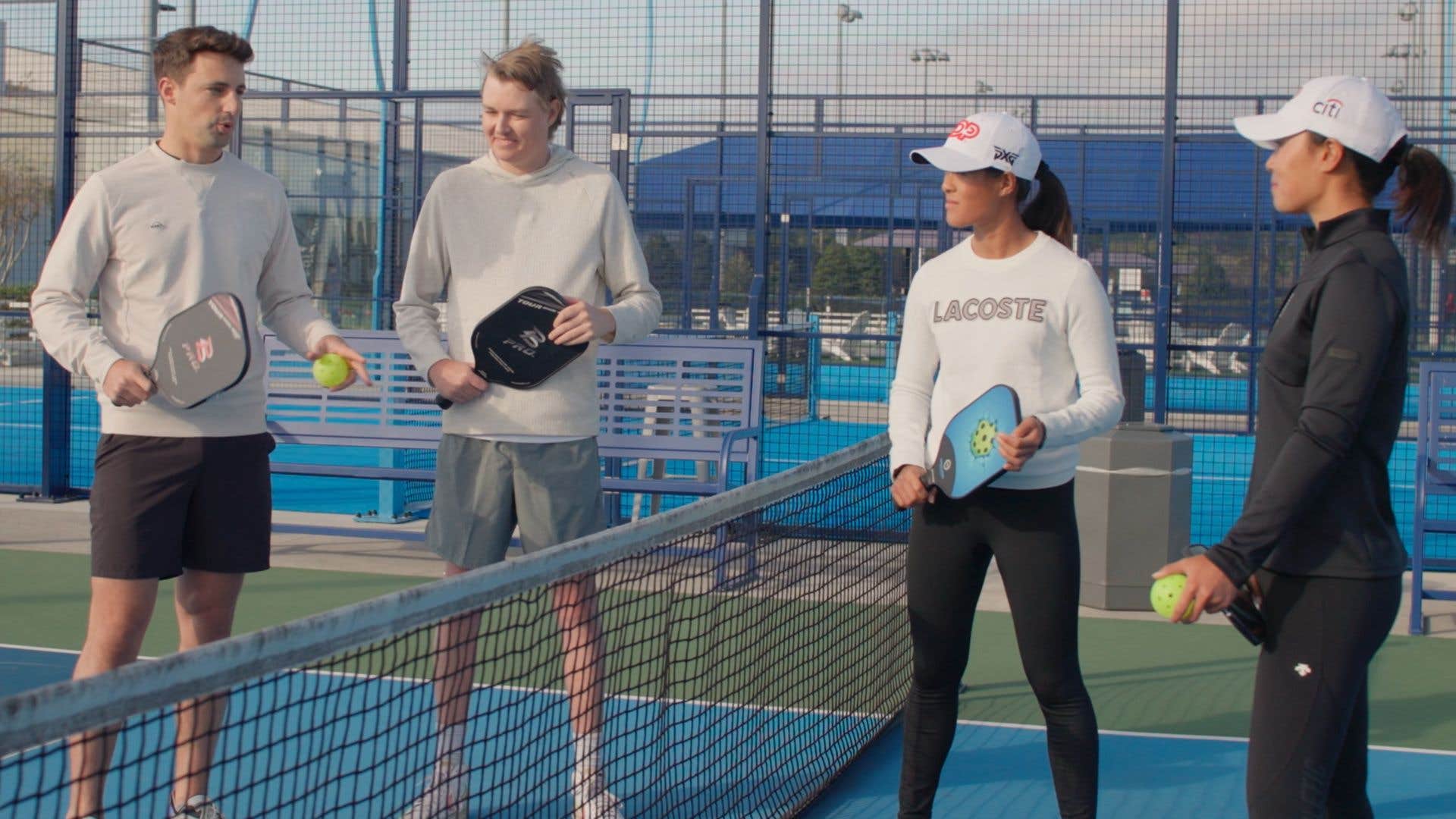 Joes Teaching Pros: Danielle Kang and Celine Boutier take on pickleball