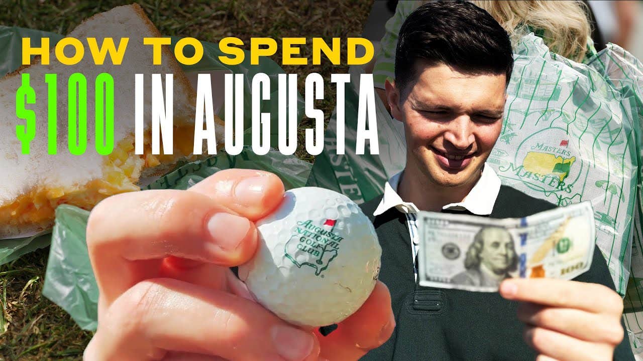 Fishing for Masters Treasures in Rae's Creek: GOLF's $100 Challenge Augusta