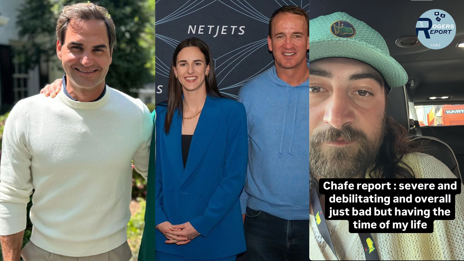 The celebrities have been out and about at the Masters all week.