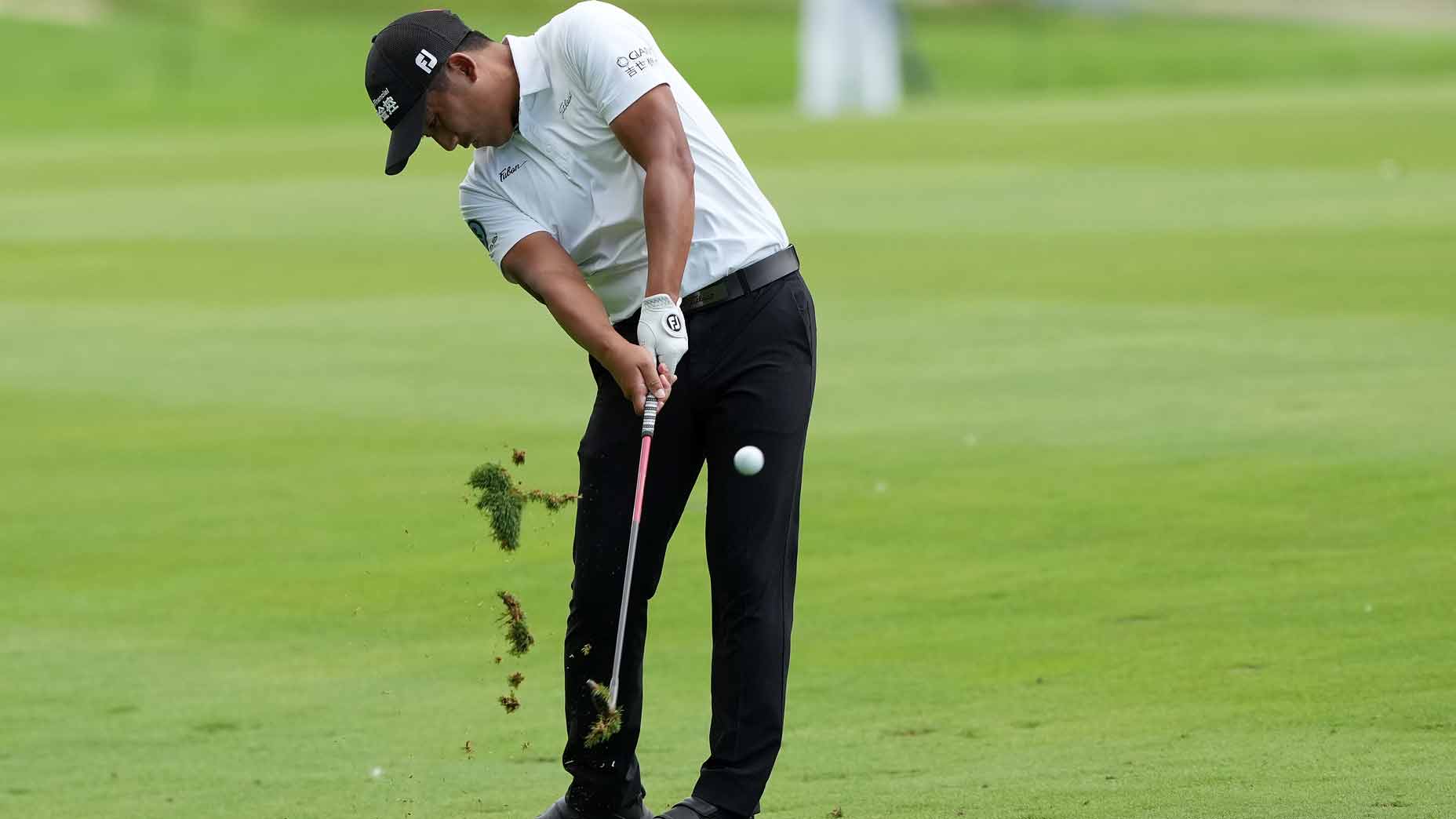 ct pan hits iron during john deere classic