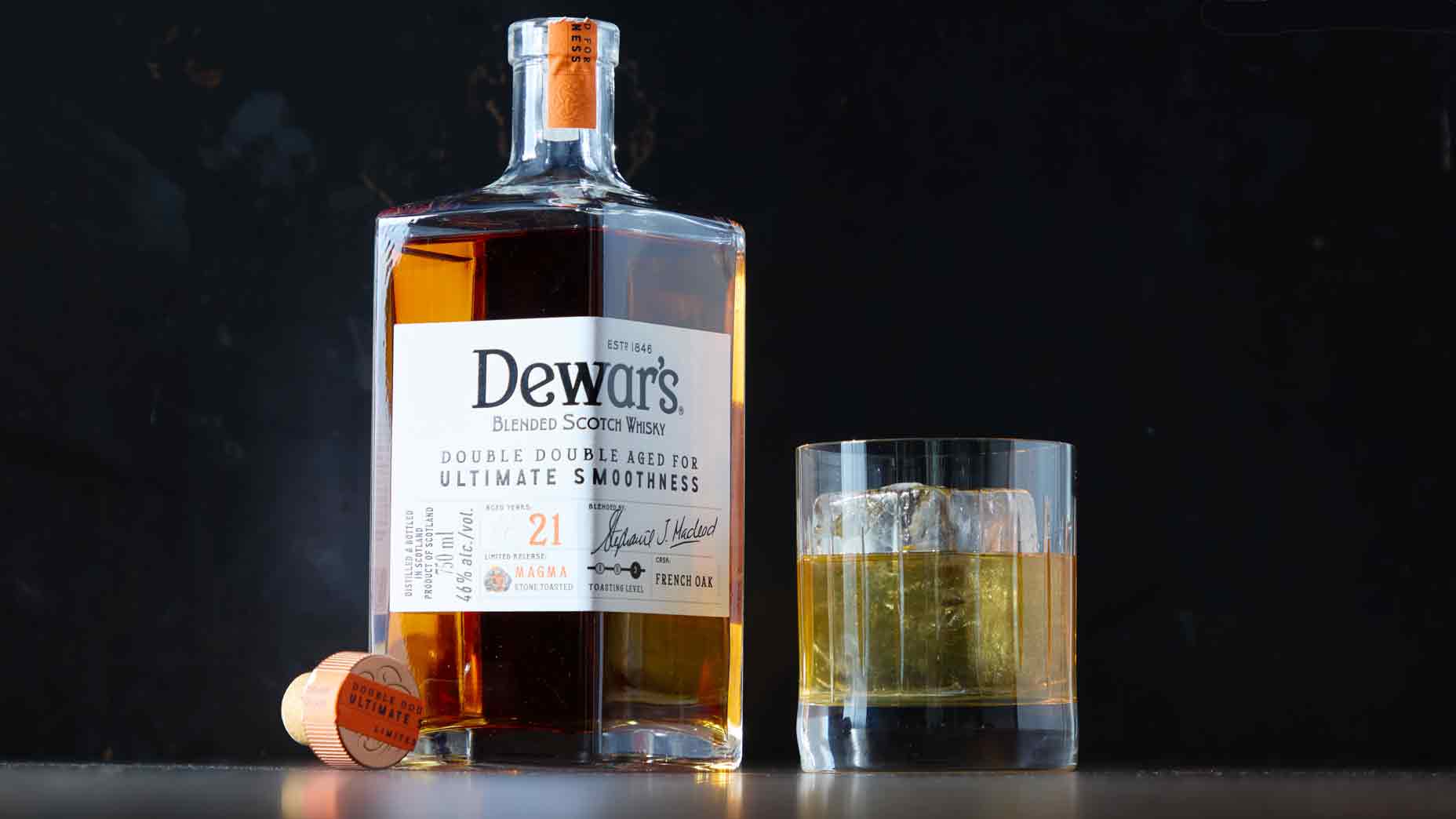 Dewar's 21-year-old Stone Toasted scotch whisky