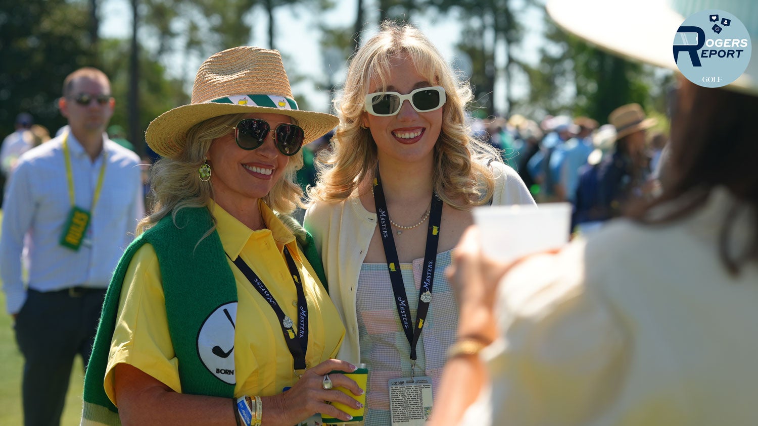 Masters patrons brought their style A-game to Augusta National on Tuesday. Take a look at the best outfits of the day.
