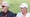 frank nobilo and ian baker finch ride in a golf cart together at the CJ Cup Byron Nelson