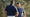 Rory McIlroy shakes hands with Bryson DeChambeau during the final round of the 2025 Masters. They didn't talk to each other all day.